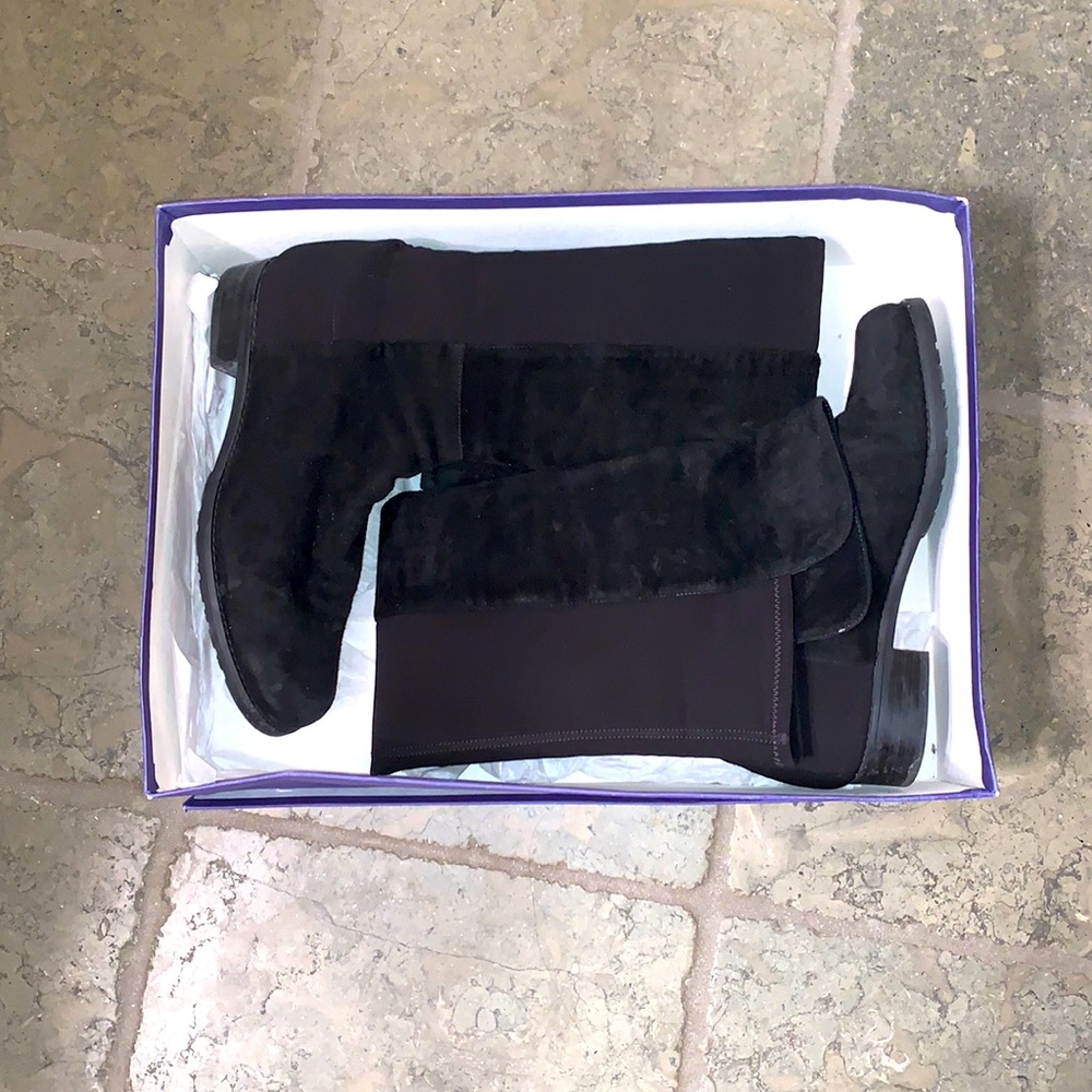 Stuart Weitzman 50/50 Suede over the knee boots